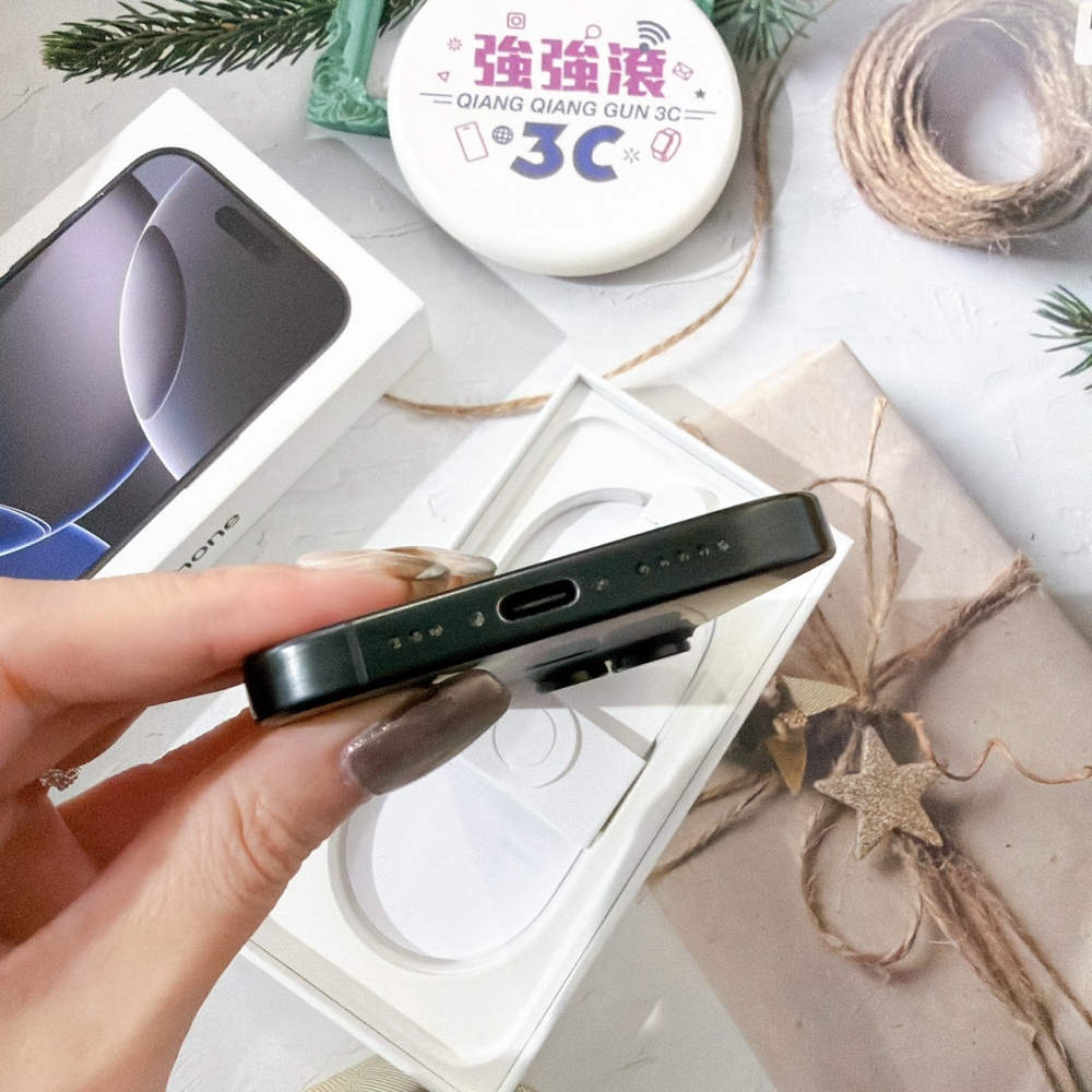 善化-二手 iPhone16 Pro 256G 黑色 #13736（店家保固365天）