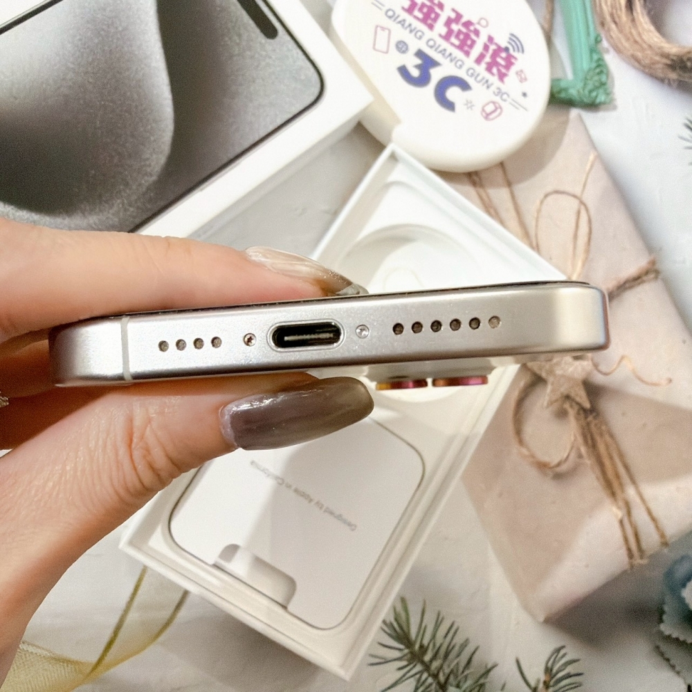 善化-二手 iPhone15 Pro Max 256G 白色 #56027（店家保固365天）