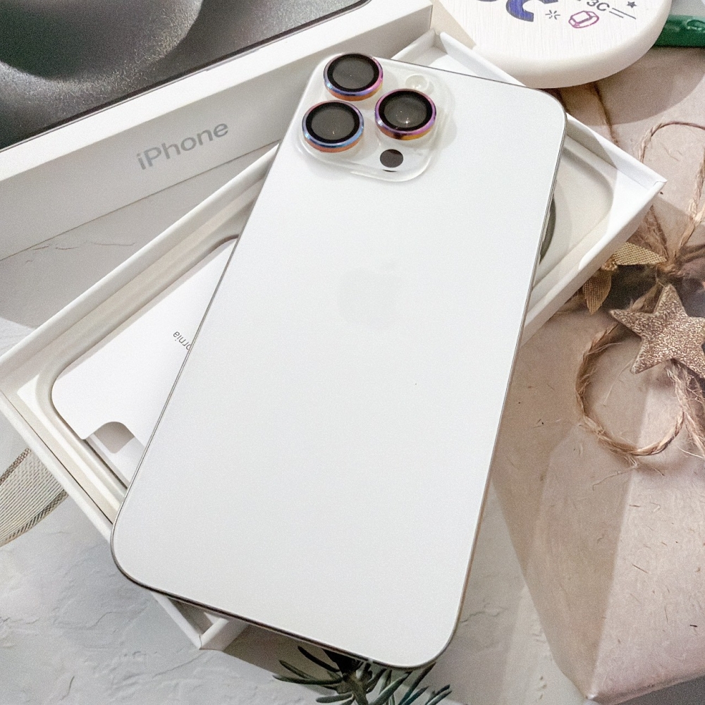 善化-二手 iPhone15 Pro Max 256G 白色 #56027（店家保固365天）