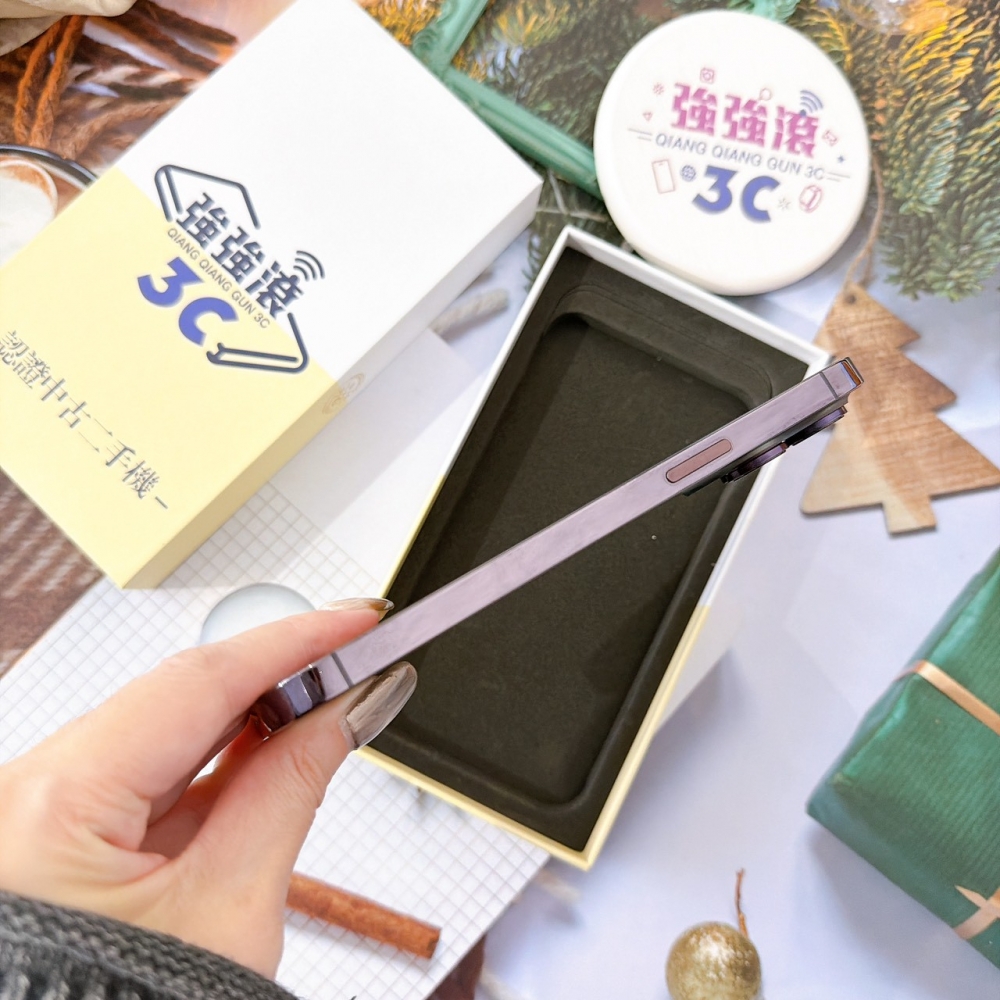 善化-二手 iPhone14 Pro Max 256G 紫色 #14315（店家保固365天）