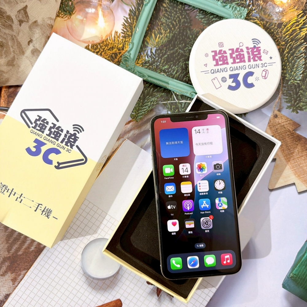 善化-二手 iPhoneXs max 256G 銀色 #11377（店家保固90天）