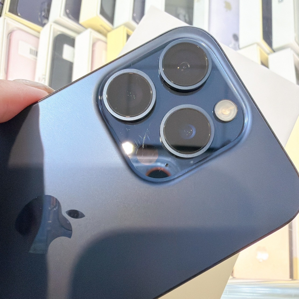 善化-二手 iPhone15 Pro 256G 藍色 #87711（店家保固365天）