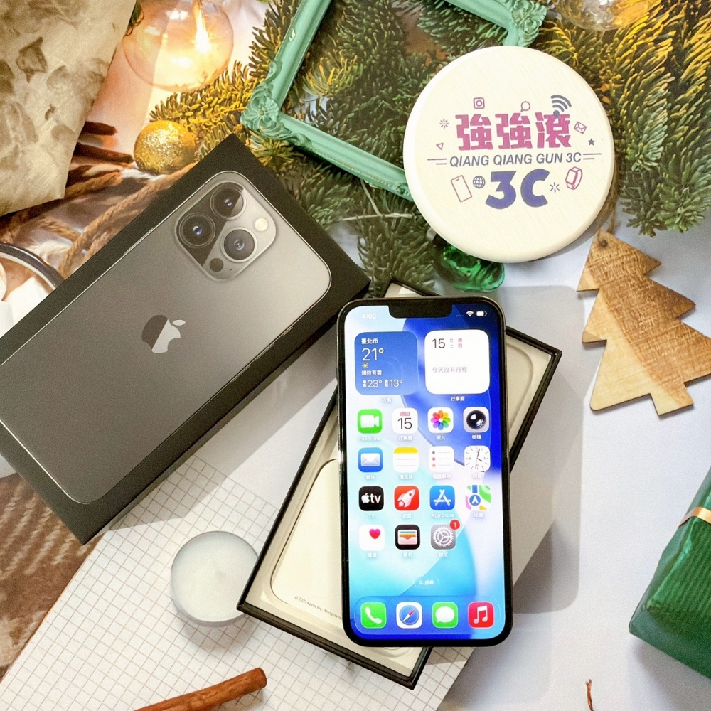  善化-二手 iPhone13 Pro 128G 黑色 #99681（店家保固365天）