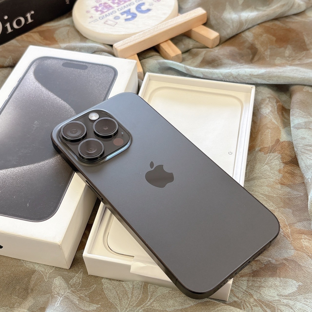 二手-iPhone15Pro 256G 黑色*52099（店家保固365天）