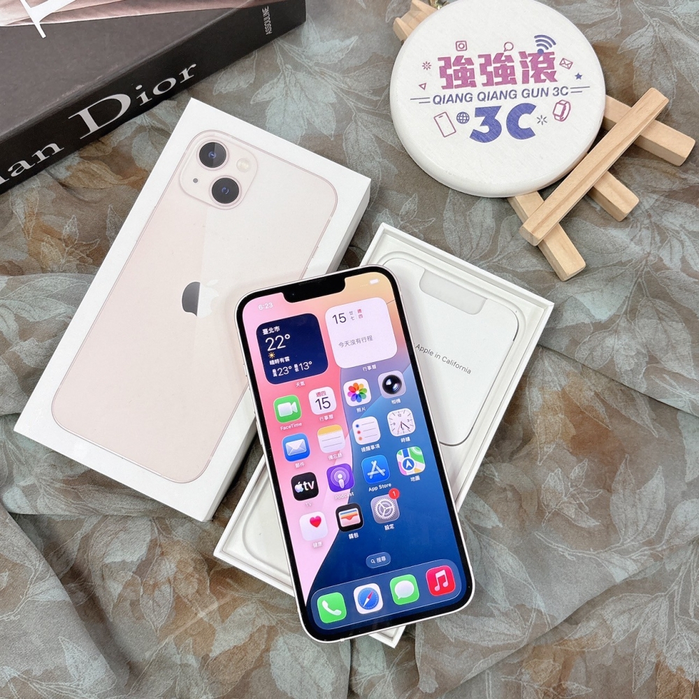 二手-iPhone13 128G 粉色 *08098（獨家保固365天）