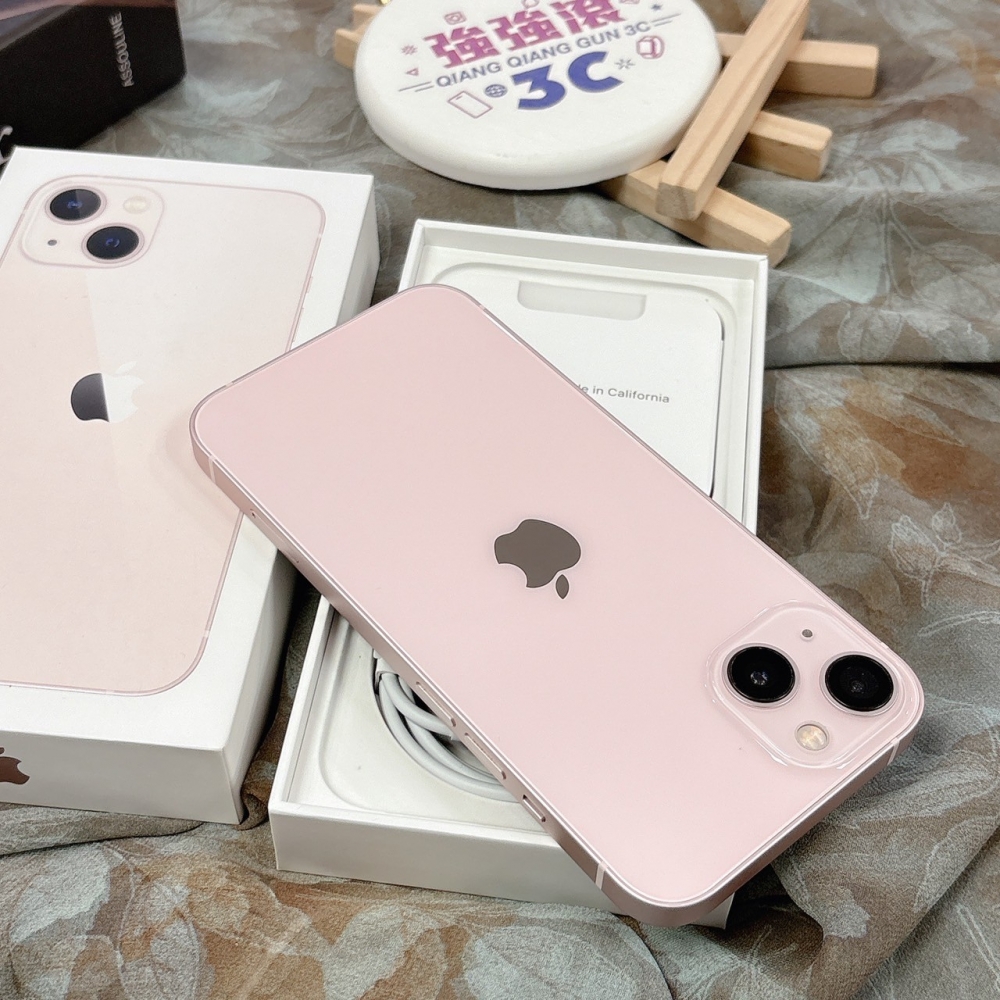 二手-iPhone13 128G 粉色 *08098（獨家保固365天）