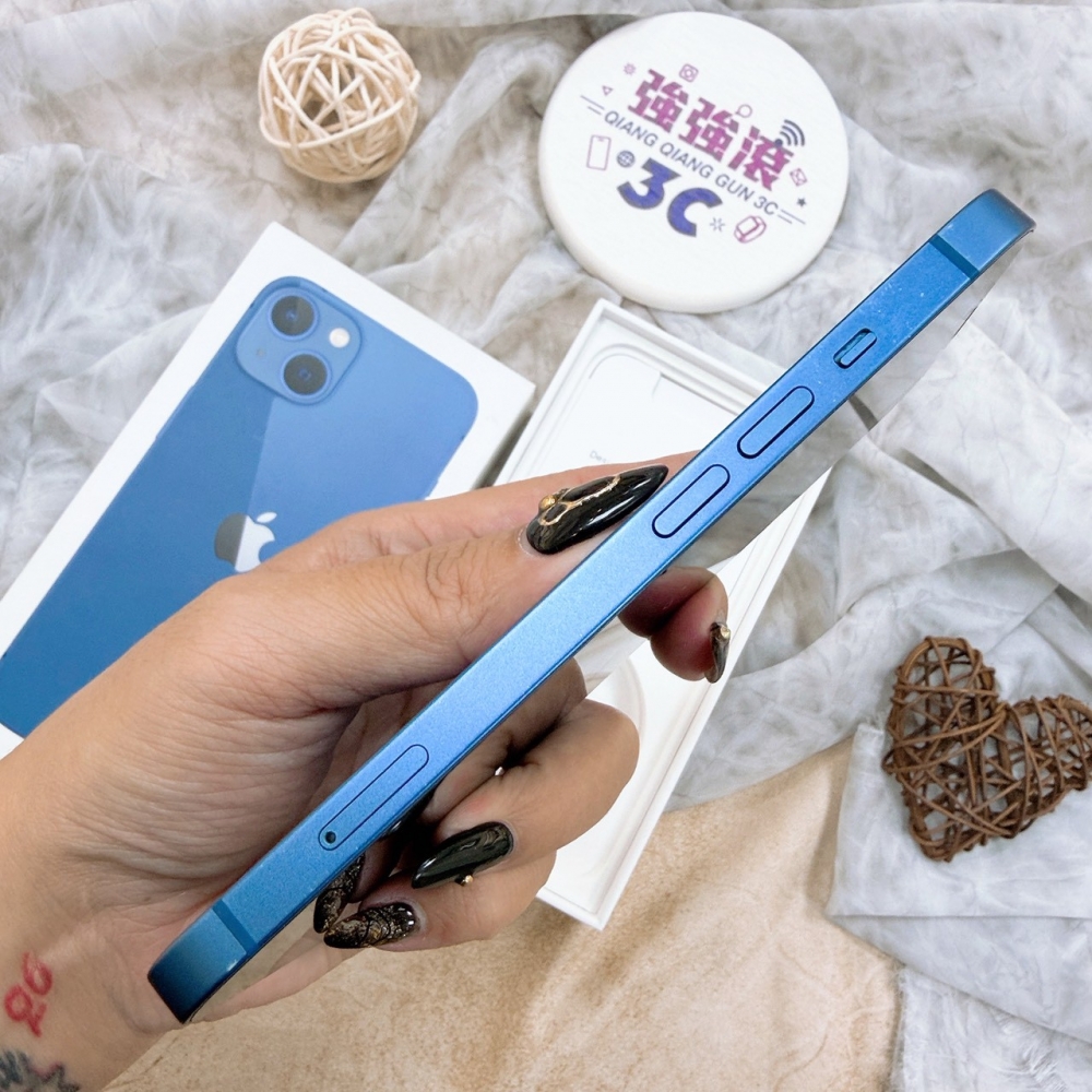 歸仁-二手iPhone 13 128G藍色＃34701（店保365天）