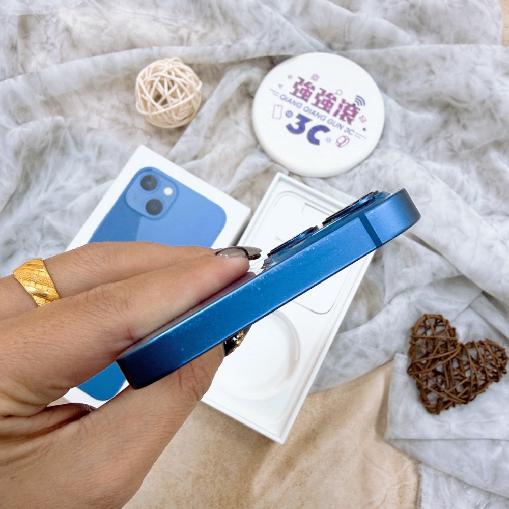 歸仁-二手iPhone 13 128G藍色＃34701（店保365天）