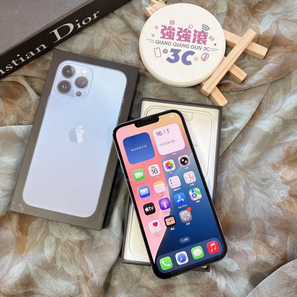 二手 iPhone13ProMax256G藍色*05543 (店家保固365天)