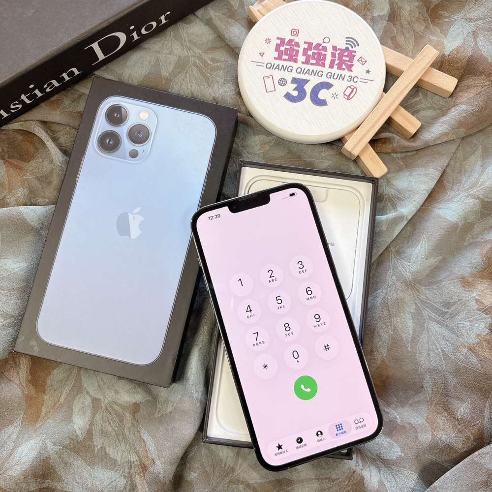 二手 iPhone13ProMax256G藍色*05543 (店家保固365天)