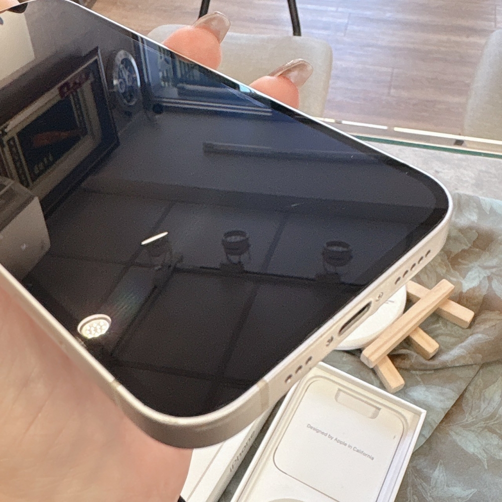 二手 iPhone13 128G 白色*64083 (店家保固365天)