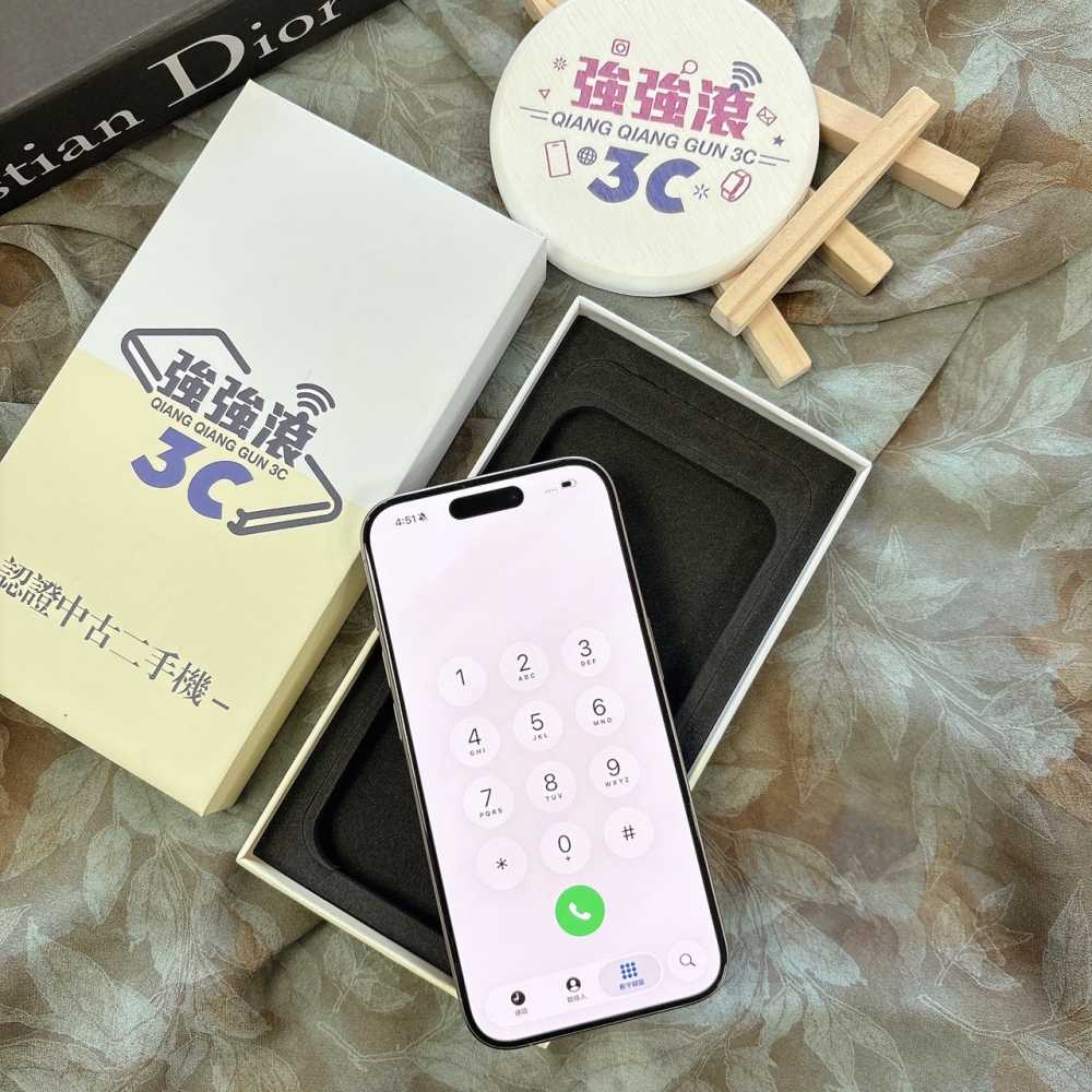 二手 iPhone15Pro 256G 原色*27155 (店家保固365天)