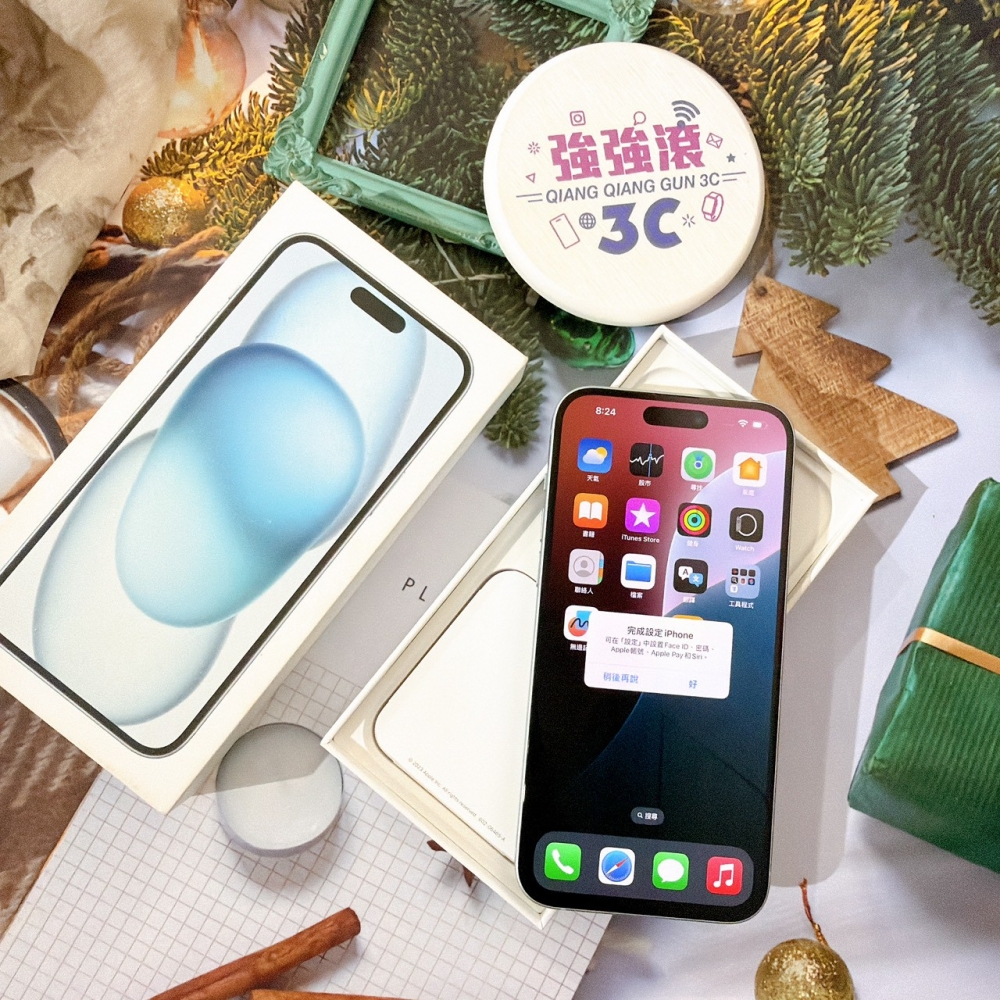 善化-二手 iPhone15 Plus 256G 藍色 #54334（店家保固365天）