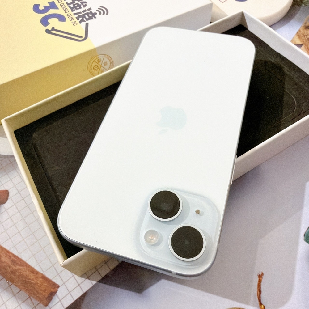 善化-二手 iPhone15 128G 藍色 #80648（店家保固365天）