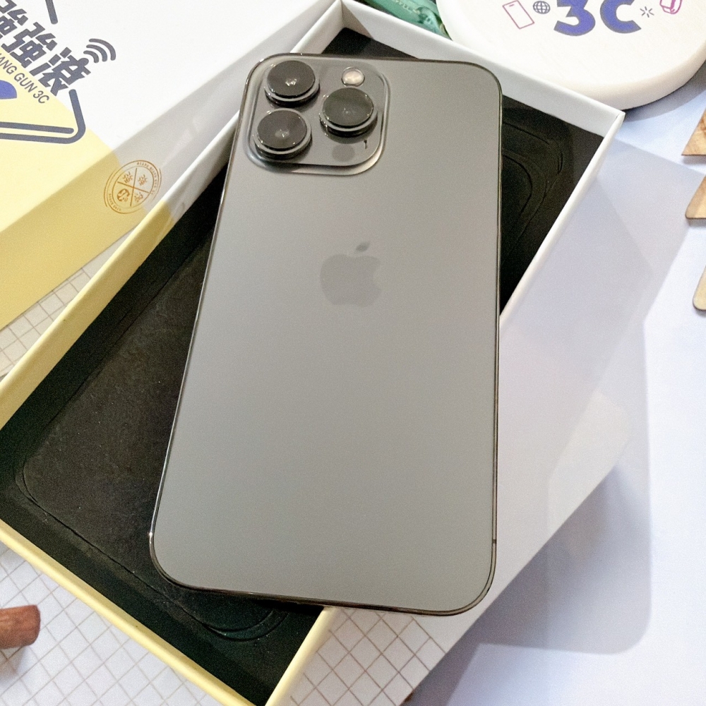 善化-二手 iPhone13 Pro 128G 黑色 #49993（店家保固365天）