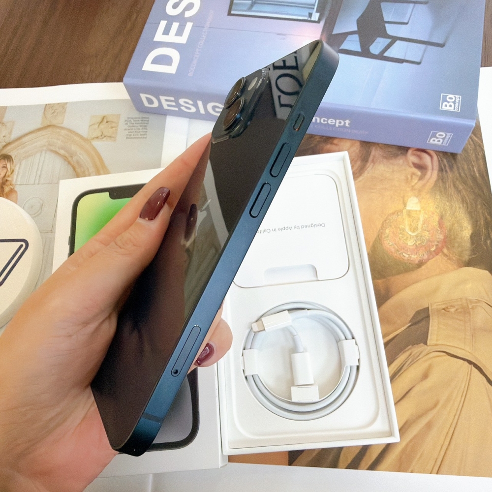 鹽行-二手 iPhone14 128G 黑色#16183（店家保固365天）