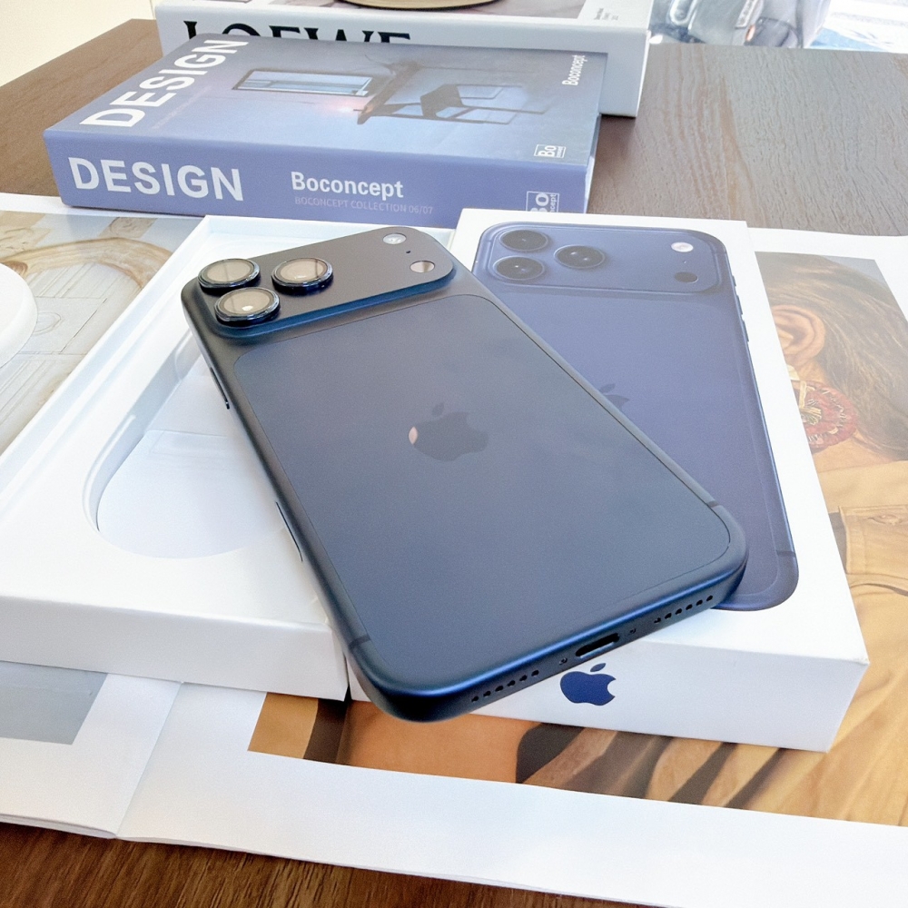 鹽行-二手 IPHONE 17ProMax 256G 藍色*81403 (原廠保內)