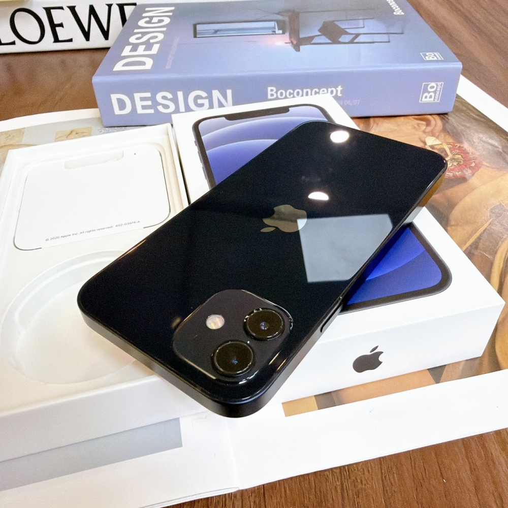 鹽行-二手 iPhone12 128G 黑色#64955（店保90天）