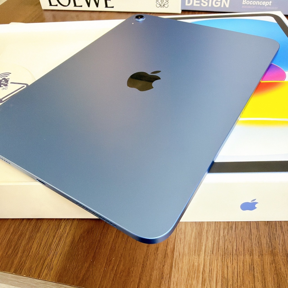 鹽行-二手 iPad11 128G 藍色 WIFI #WM9H3（原廠保固）