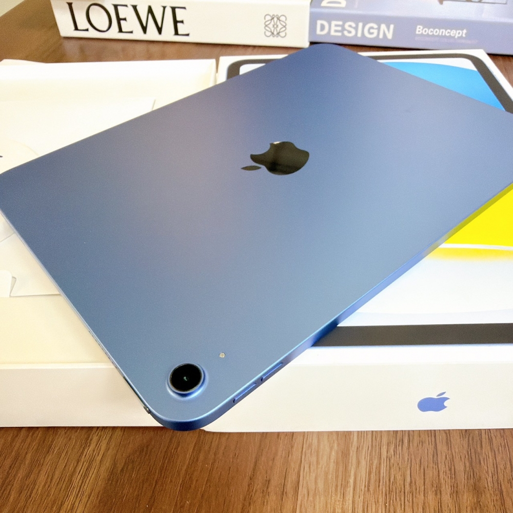 鹽行-二手 iPad11 128G 藍色 WIFI #WM9H3（原廠保固）