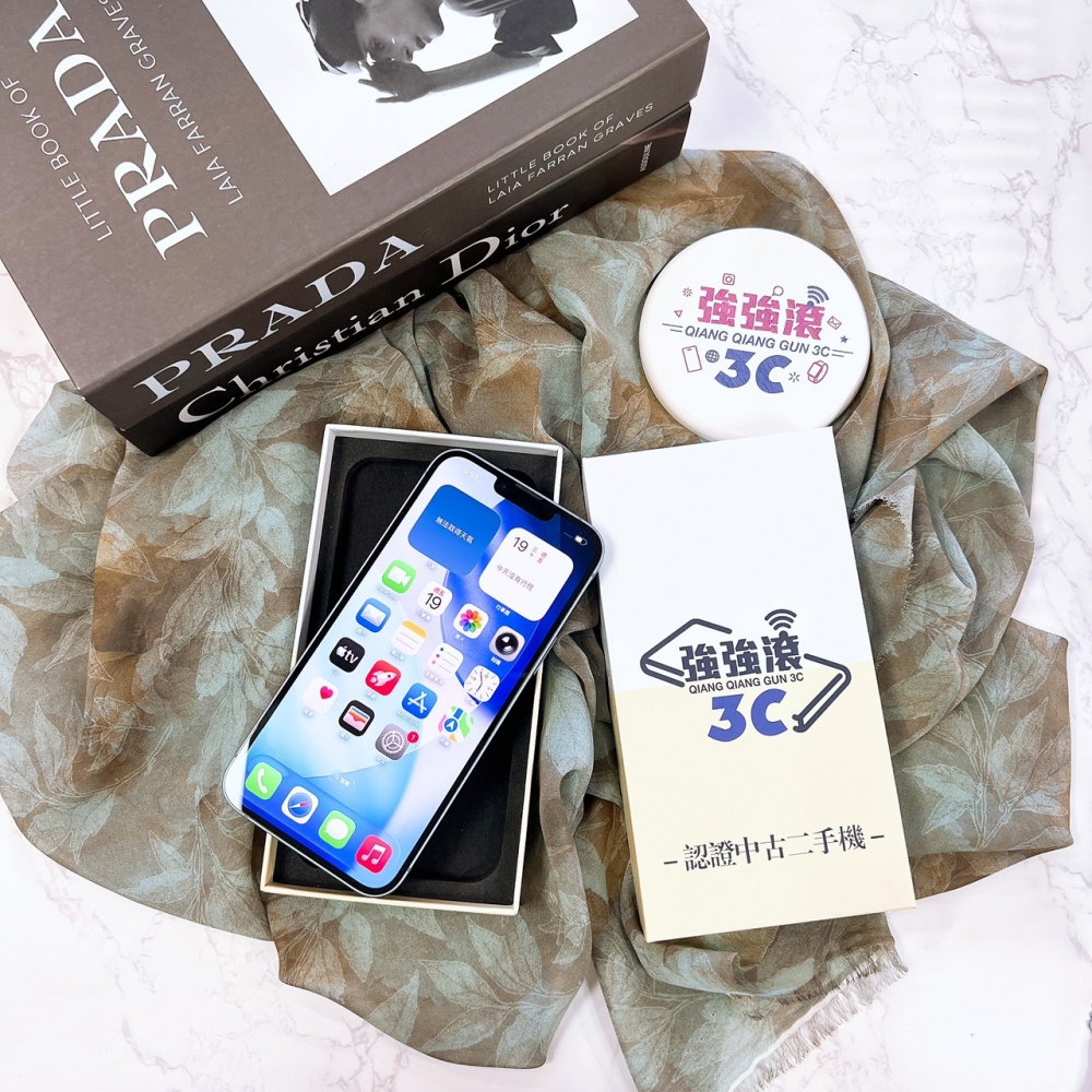 二手 14Plus256G 藍色*06091(店家保固365天)