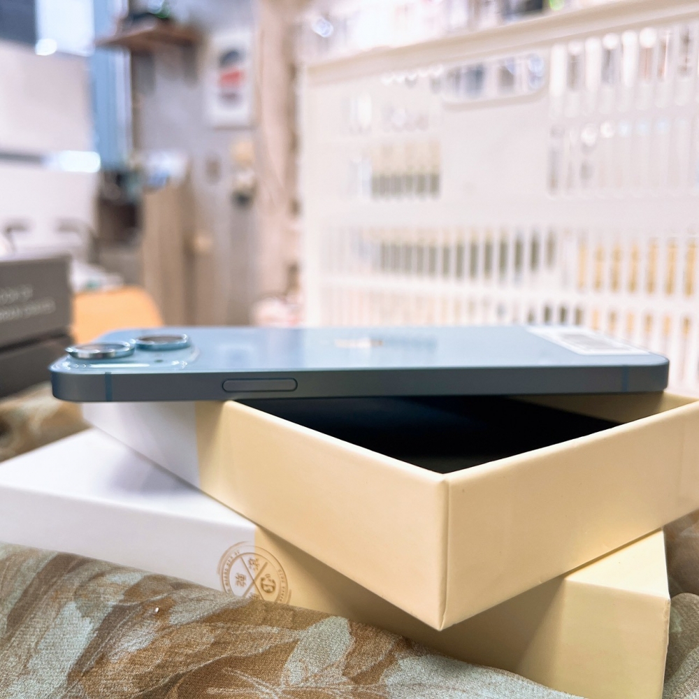 二手 14Plus256G 藍色*06091(店家保固365天)