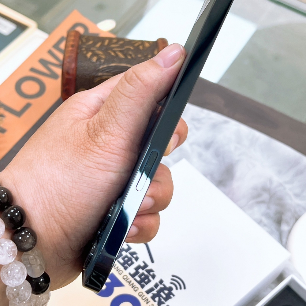 二手 iPhone12ProMax256G藍*23047（店家保固90天）