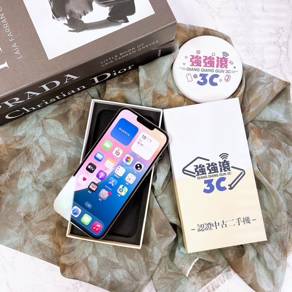 二手 iPhone 13 Pro Max 256G 金色*25912(店保365天)