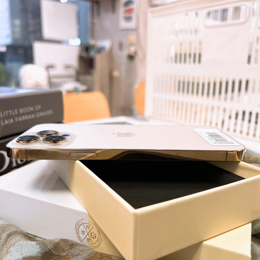 二手 iPhone 13 Pro Max 256G 金色*25912(店保365天)