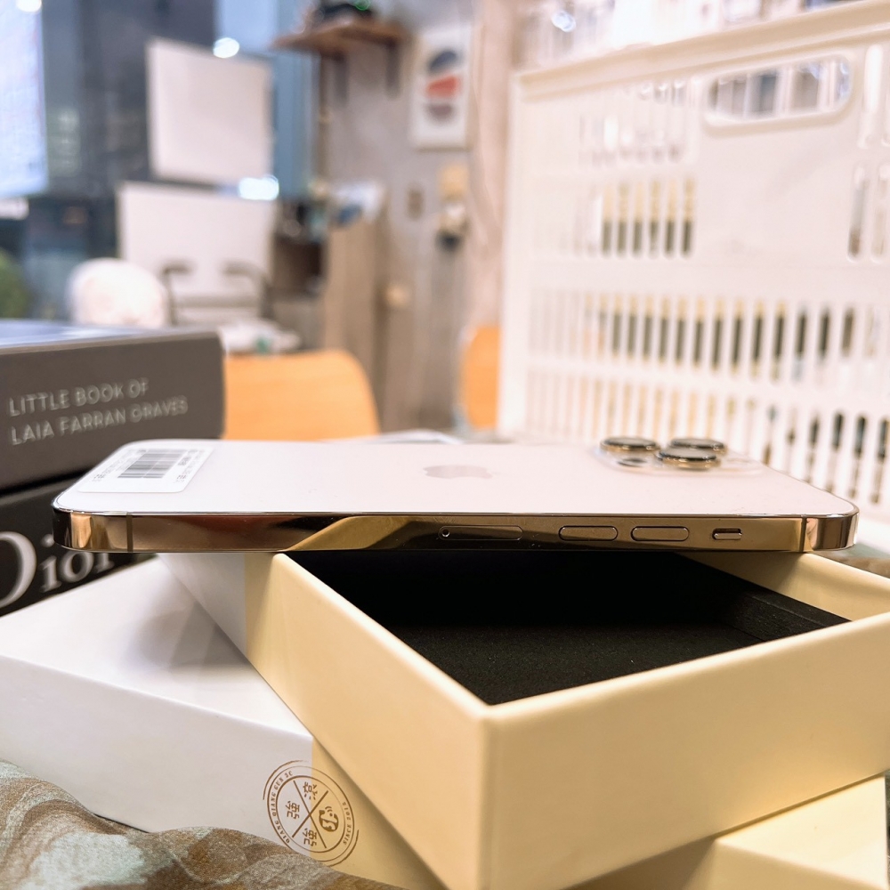 二手 iPhone 13 Pro Max 256G 金色*25912(店保365天)