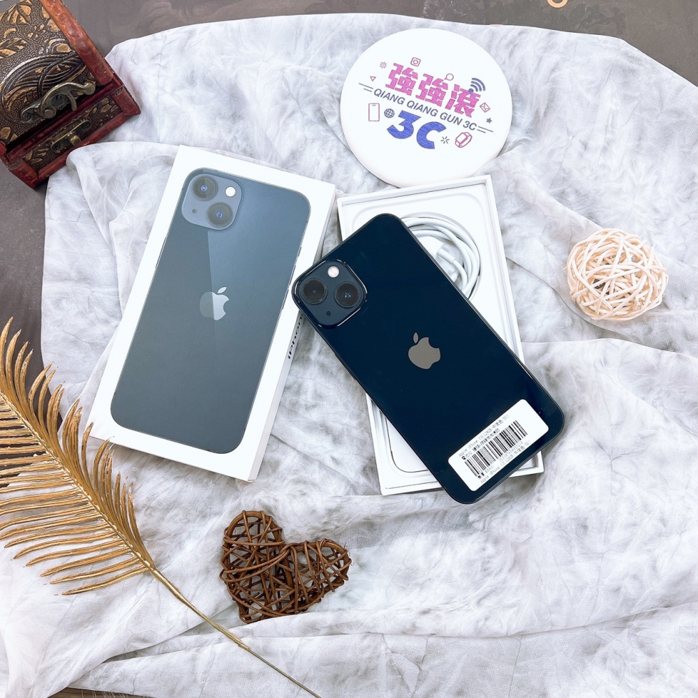 二手 iPhone 13 128G 黑色*55218 (店家保固365天)