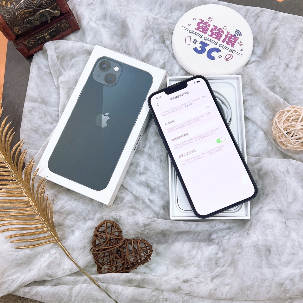 二手 iPhone 13 128G 黑色*55218 (店家保固365天)
