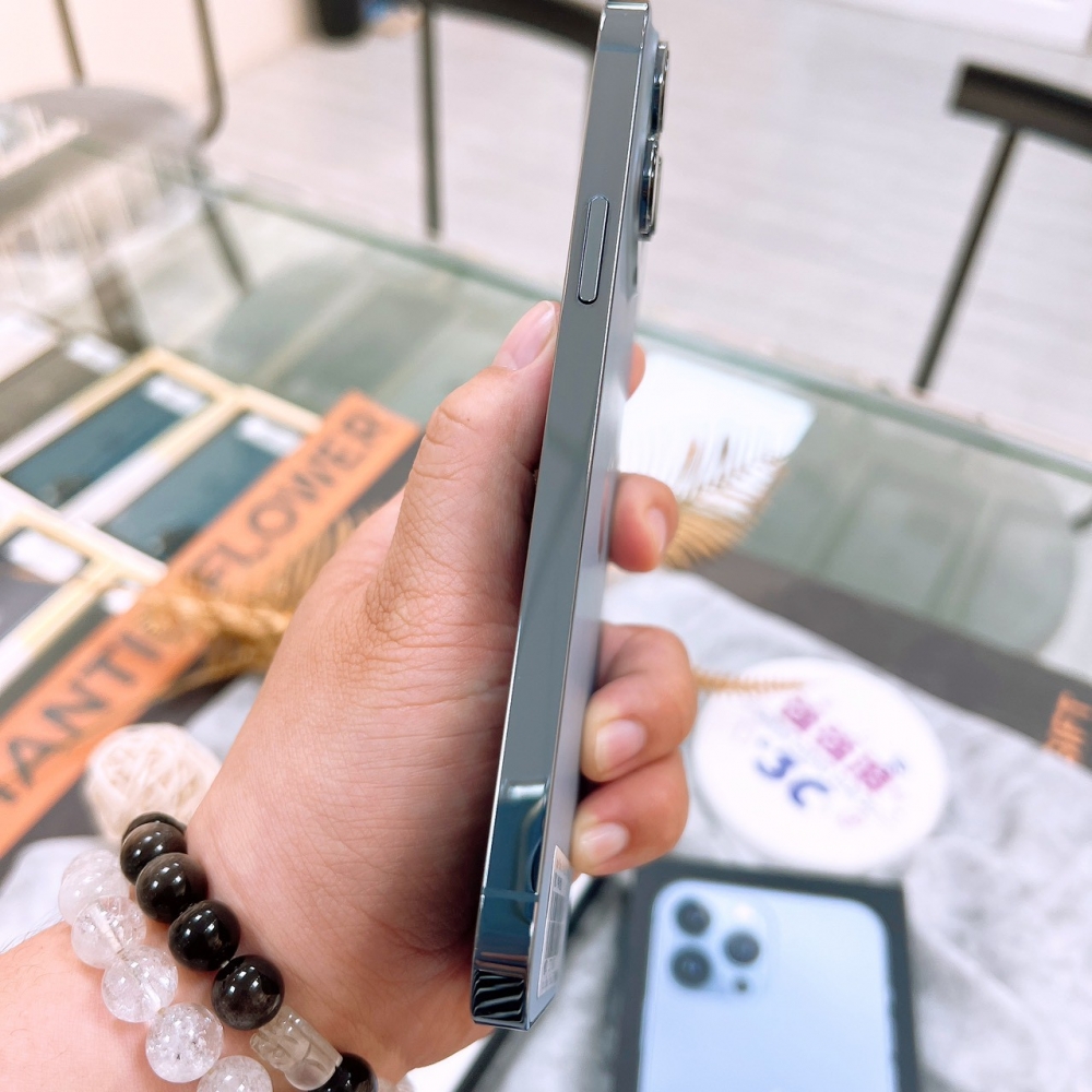 二手 13Promax256G 藍色*58571 (店家保固365天)