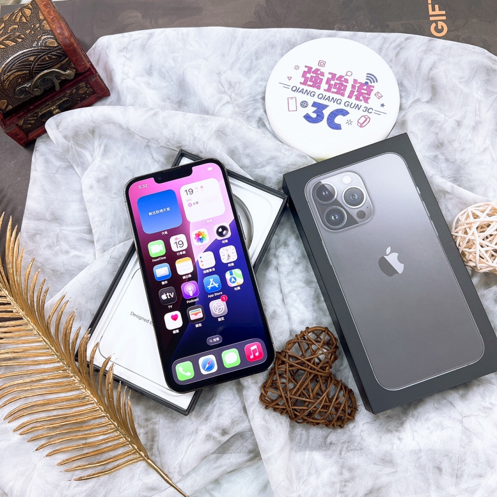 二手 iPhone 13Pro 128G 黑色*62772 (店家保固365天)