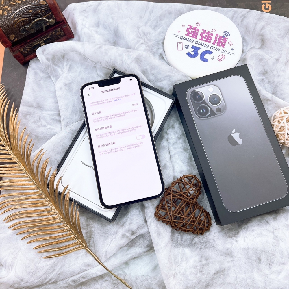 二手 iPhone 13Pro 128G 黑色*62772 (店家保固365天)