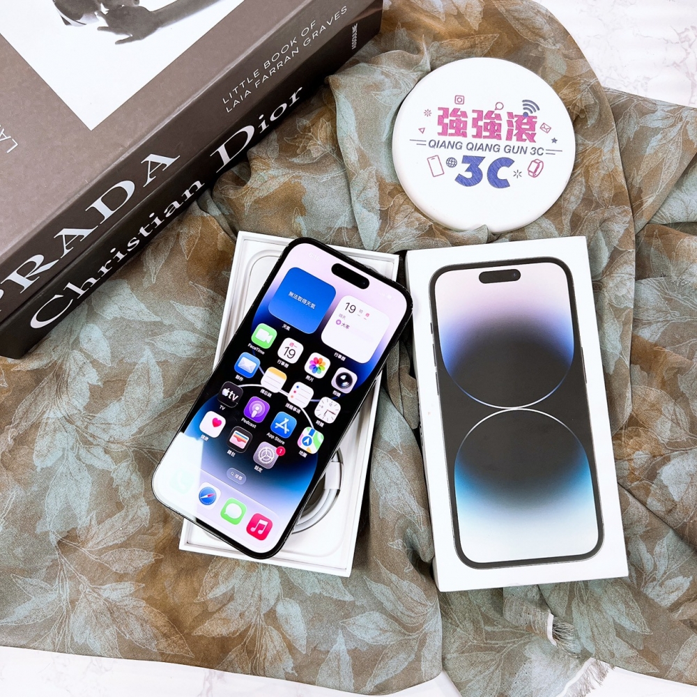 二手 14Pro128G 黑色*88825(店家保固365天)