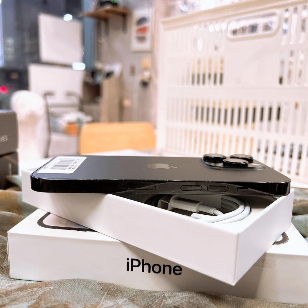 二手 14Pro128G 黑色*88825(店家保固365天)