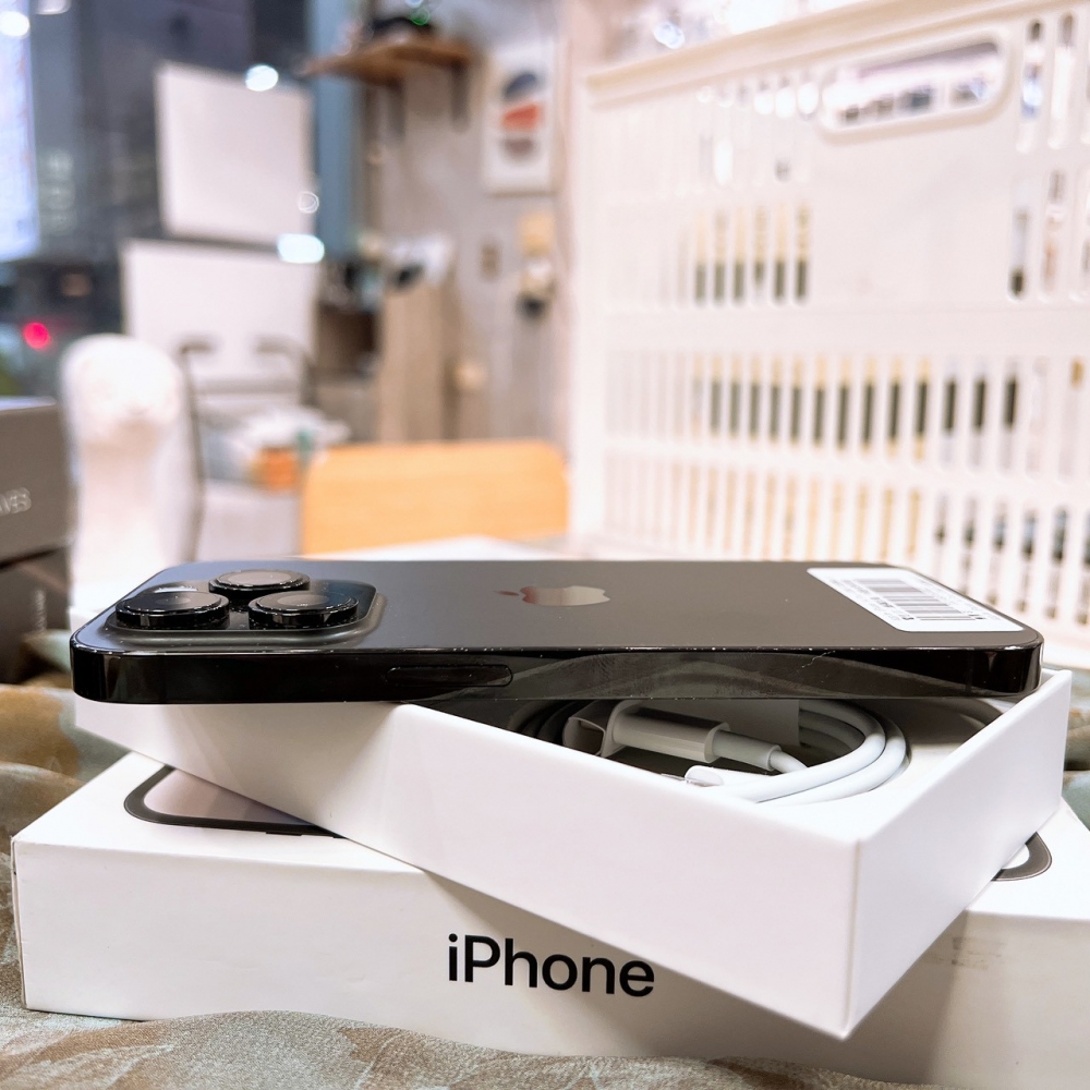 二手 14Pro128G 黑色*88825(店家保固365天)