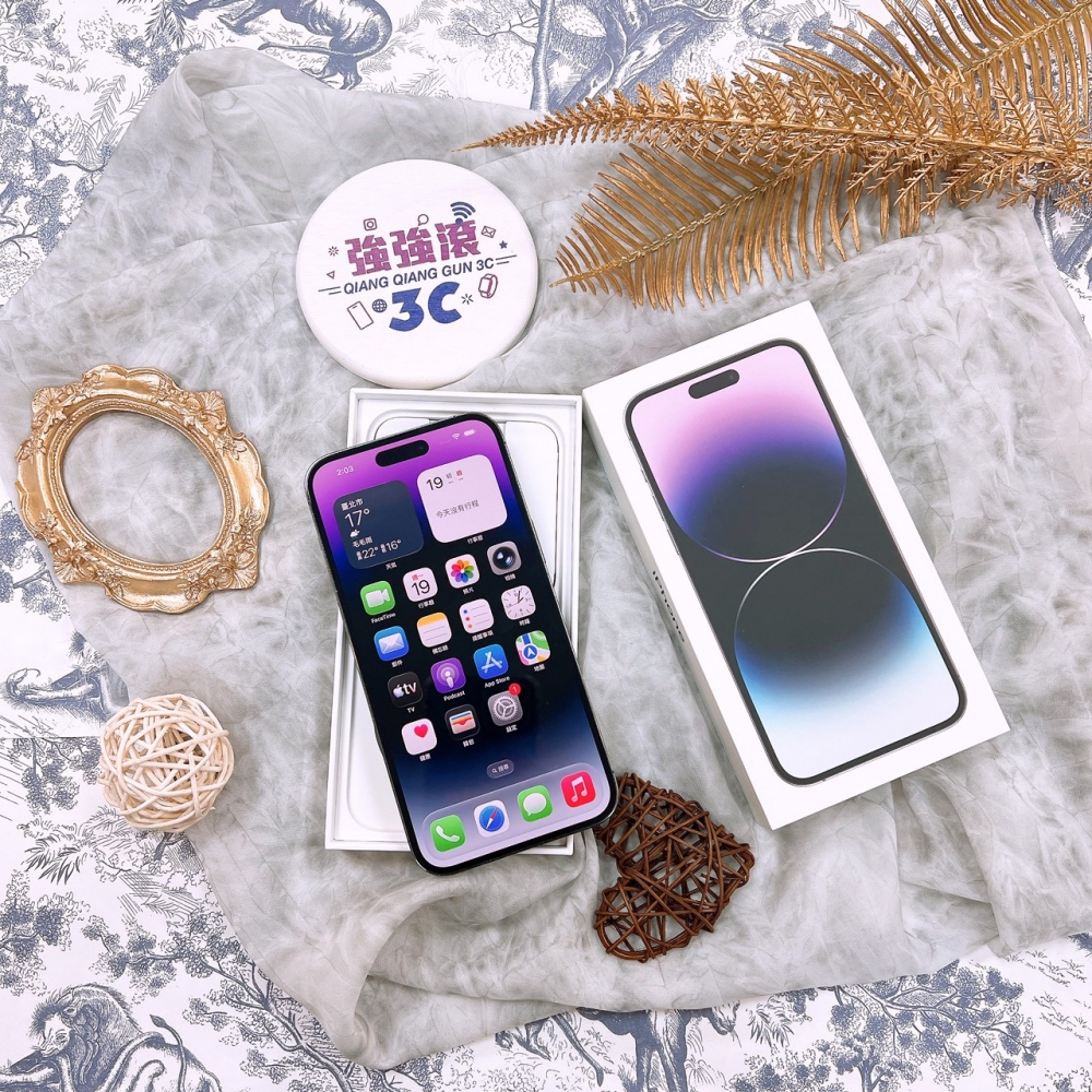  二手 iPhone14 Pro Max 256G 紫色 #93225（店家保固365天）
