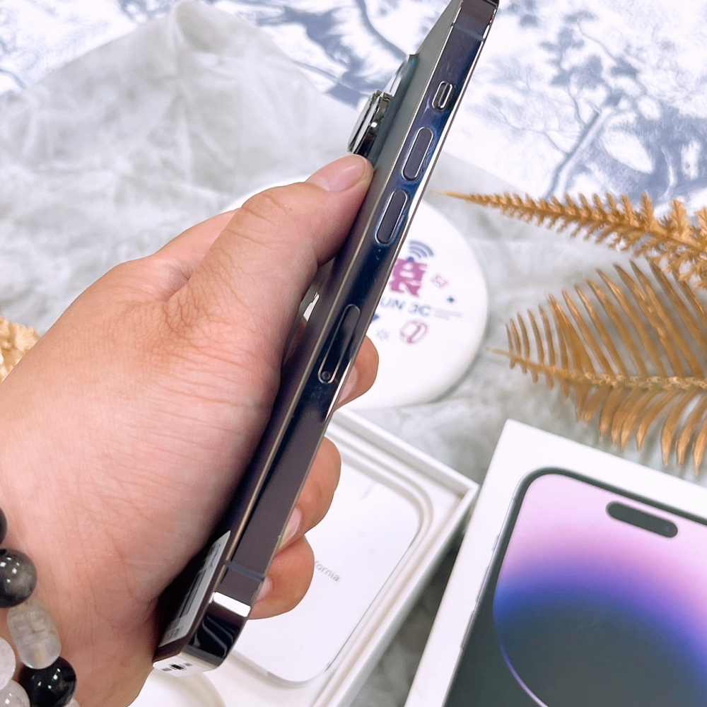 二手 14Pro256G 紫色*62078(店家保固365天)