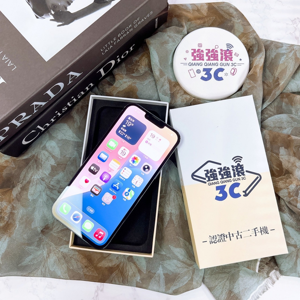 二手 iPhone 13 Pro Max 256G 藍色*64792（店保365天）