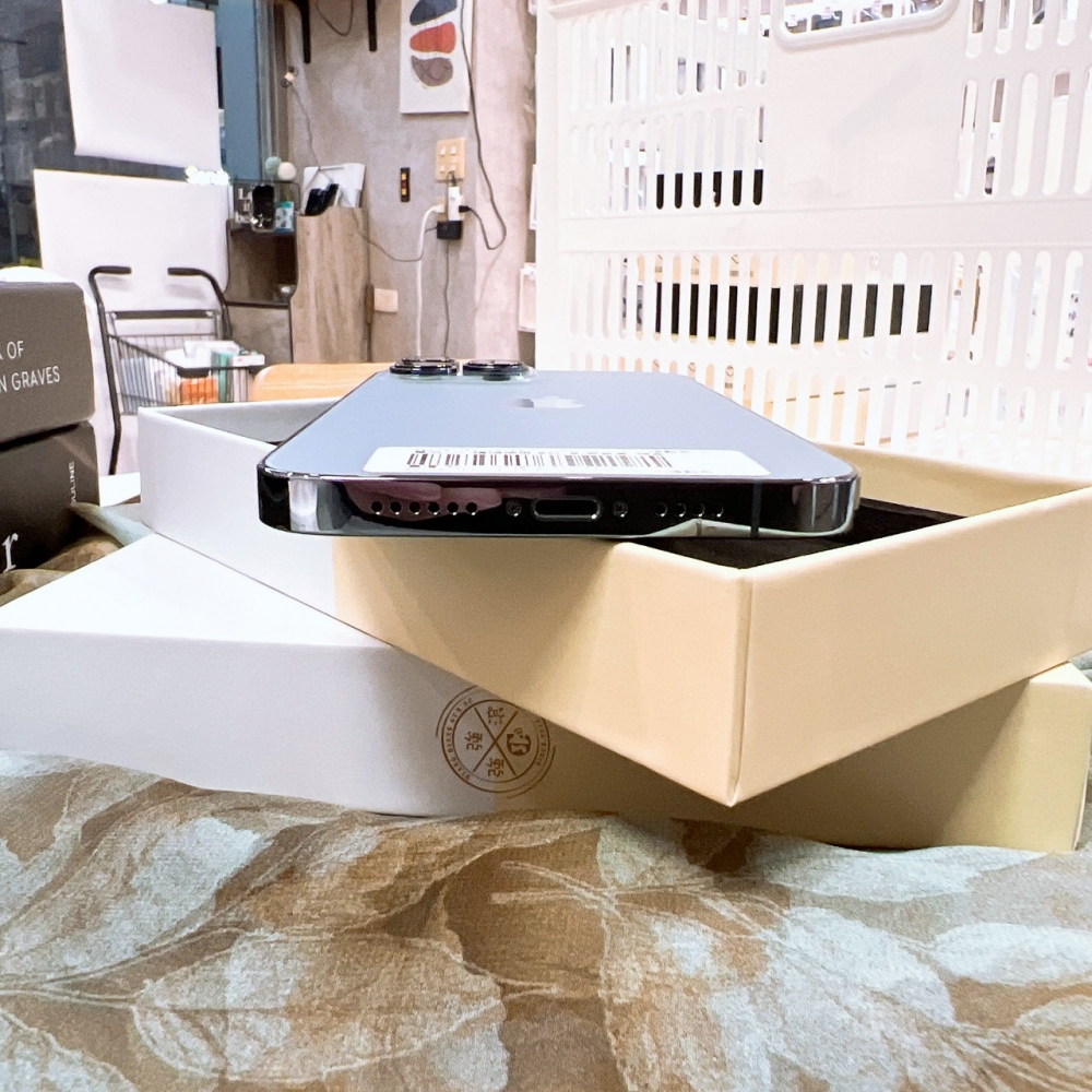 二手 iPhone 13 Pro Max 256G 藍色*64792（店保365天）