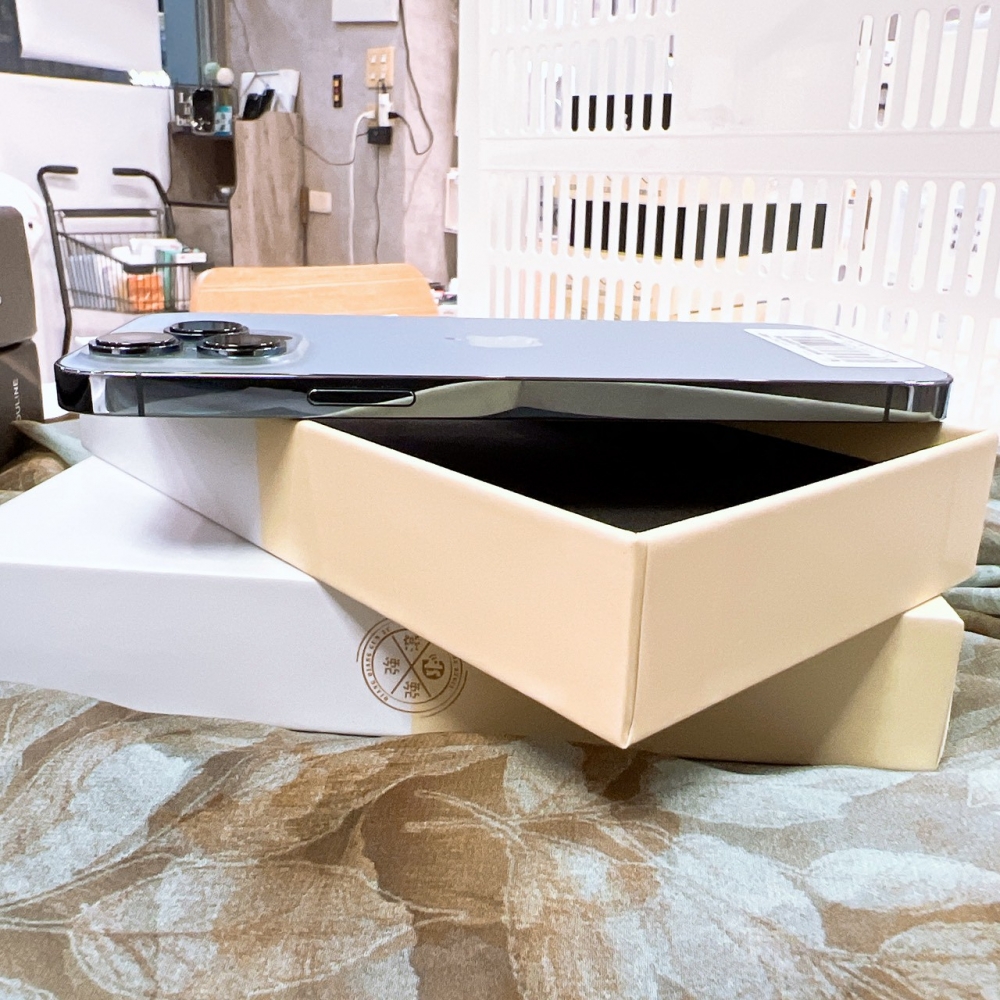 二手 iPhone 13 Pro Max 256G 藍色*64792（店保365天）