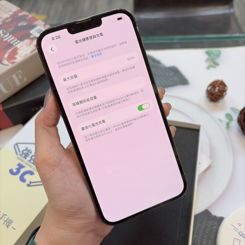 二手 iPhone 13 Pro Max 128G 黑色*32489(店保365天)