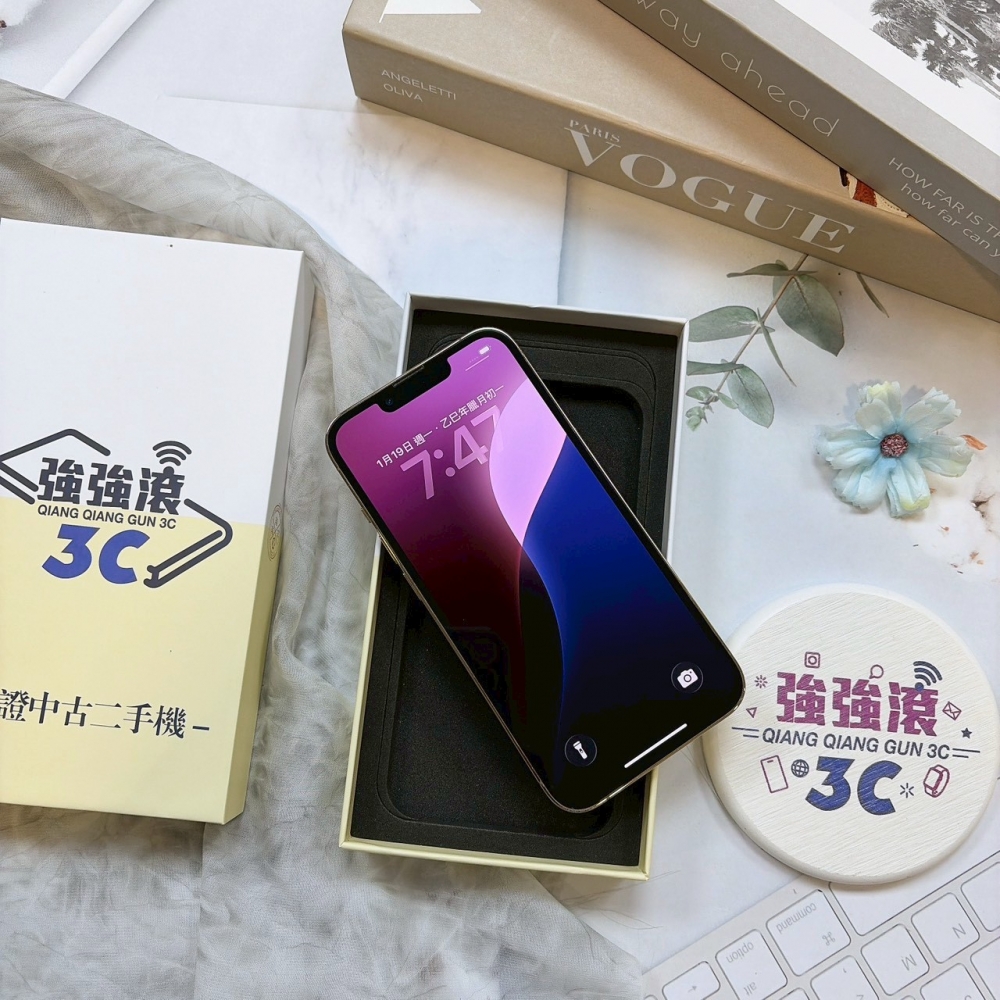 二手 13 Pro 128G 金色*91616 (店家保固365天)