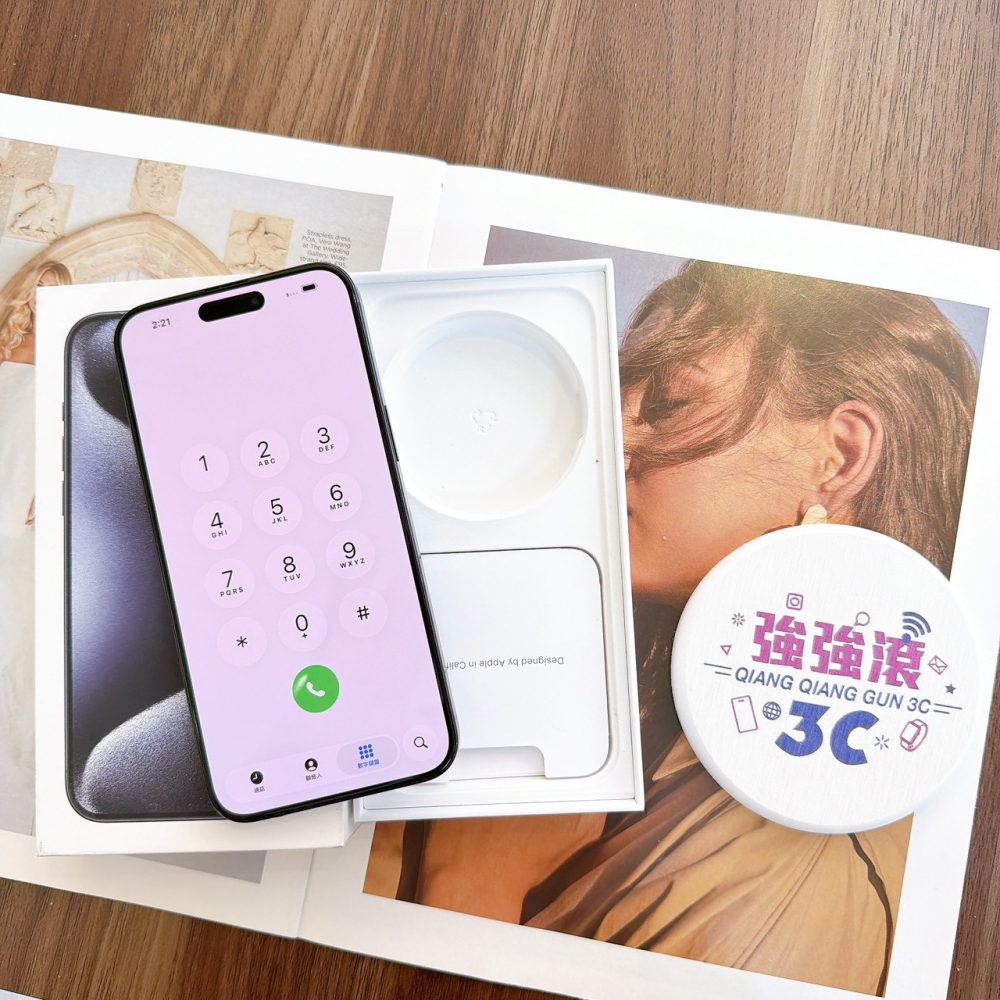 二手 iPhone15 Pro Max 256G 藍色#39983(店保365天)