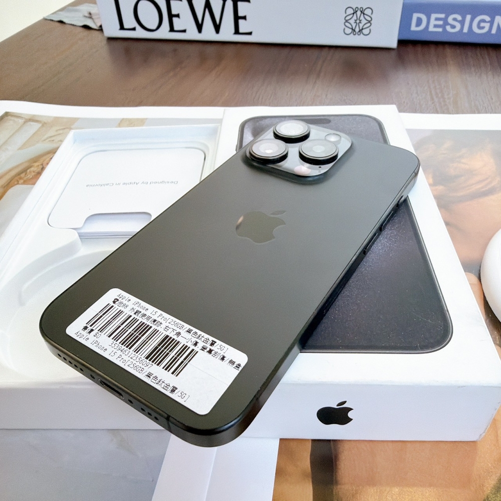 二手 iPhone15Pro 256G 黑色*56097(店家保固365天)