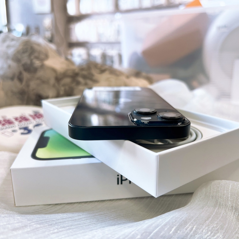 二手 iPhone 14 128G 黑色*62695(店保365天)