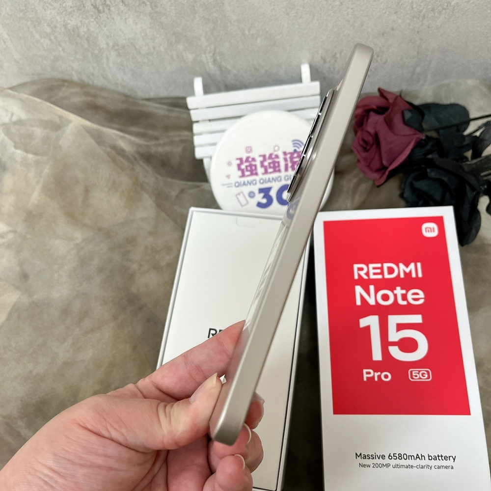  佳里-二手Note 15 pro 12/256G 金色 #91409（原廠保固）