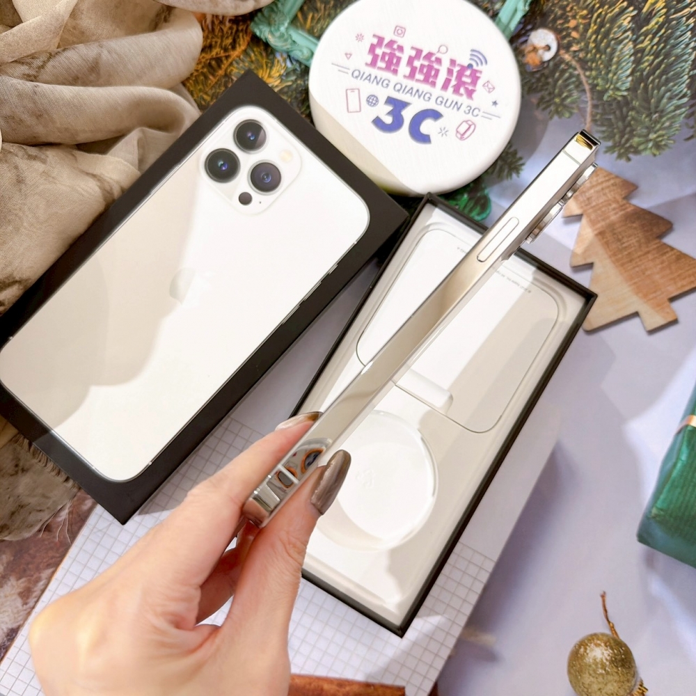 善化-二手 iPhone13 Pro Max 256G 白色 #13054(店家保固365天)